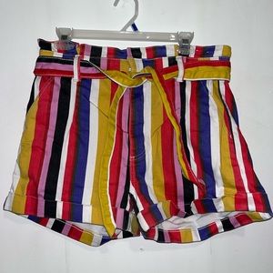 Express High-Waisted Colorful Shorts